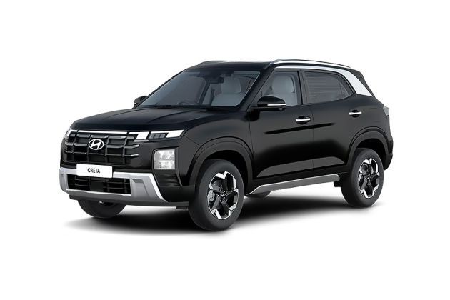 Hyundai Creta in Titanium Black Matte