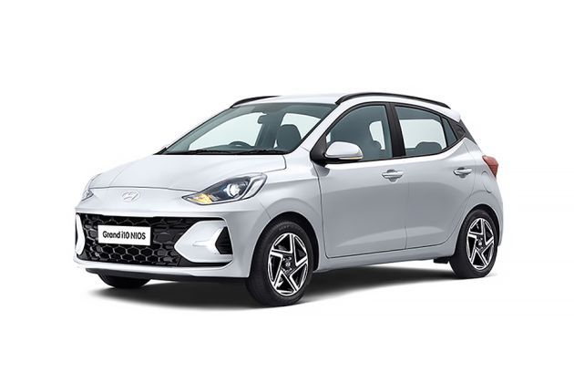 Hyundai Grand i10 Nios in Typhoon Silver