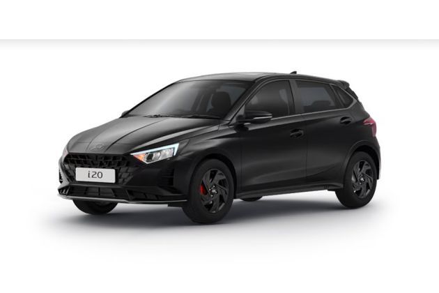 Hyundai i20 in Titanium Black
