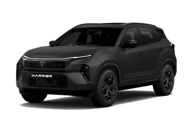 Tata Harrier in Matte Stealth Black