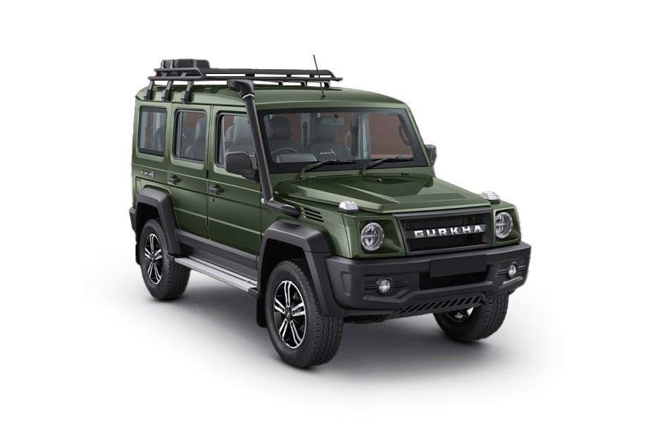 Force Motors Gurkha 5 Door White Colour