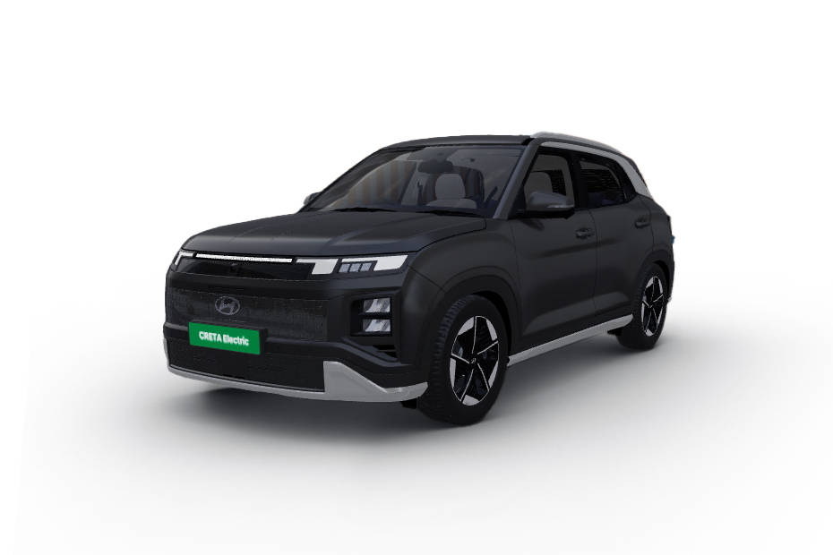 Hyundai Creta Electric Titan Grey Matte Colour