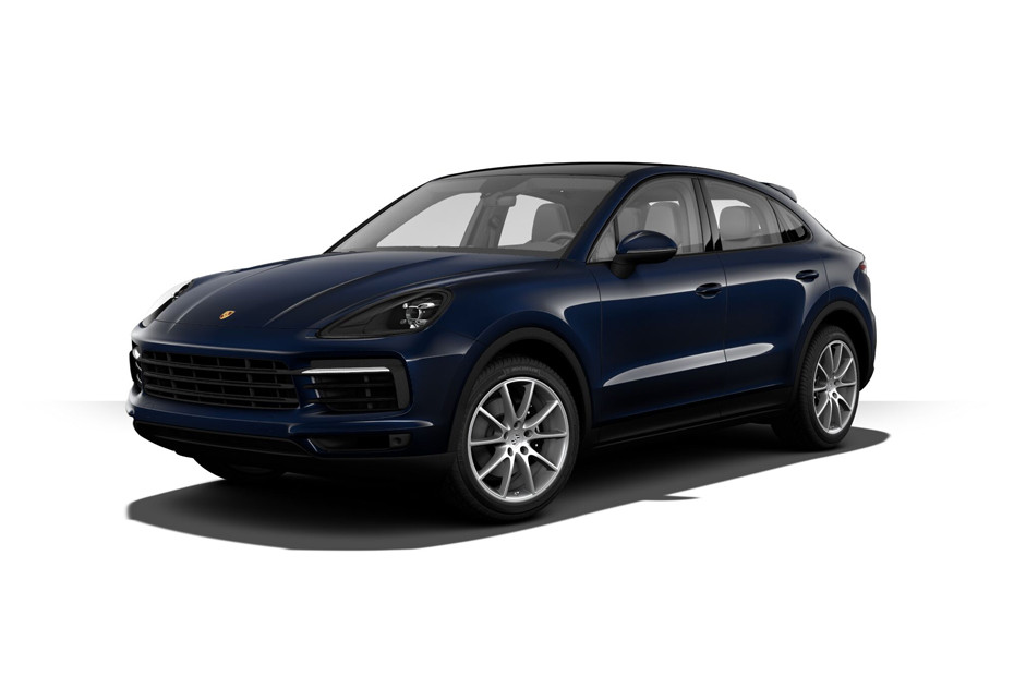 Porsche Cayenne Coupe Moonlight Blue Metallic Colour