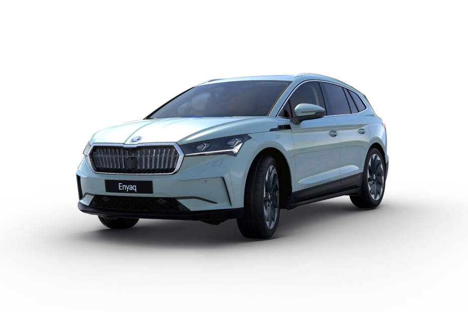 Skoda Enyaq iV Arctic Silver Colour