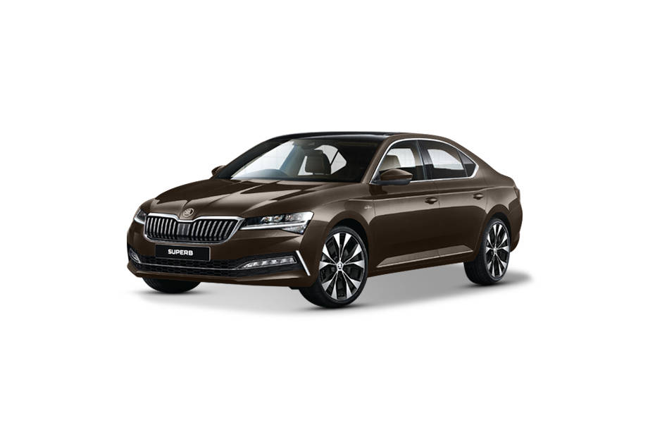 Skoda Superb Magnetic Brown Colour