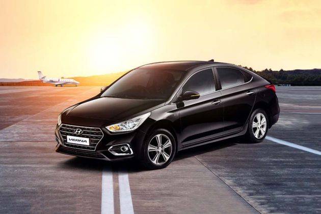 Hyundai Verna 2020 Model Black Colour