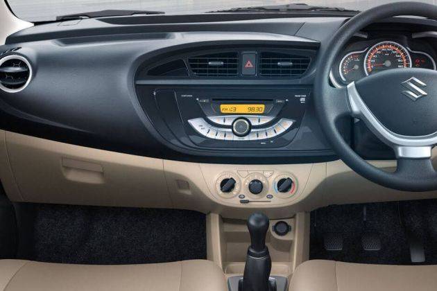 Modified Alto K10 Interior